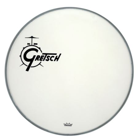 Gretsch Naciąg do bębna basowego Ambassador biały